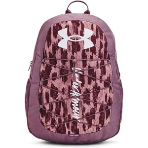 imageUnder Armour UnisexAdult Hustle Sport Backpack 647 Prime PinkBlackBlack One Size Fits All500 Misty Purple   White