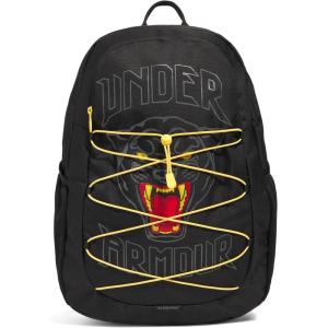 imageUnder Armour UnisexAdult Hustle Sport Backpack 647 Prime PinkBlackBlack One Size Fits AllBlack  Black  Sunspark