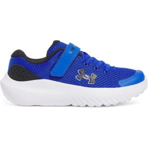 imageUnder Armour UnisexChild Pre School Surge 4 Alternate Closure Running Shoe400 Team RoyalBlackBlack