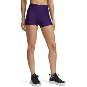 imageUnder Armour Womens Team Shorty 3500 Purple   White