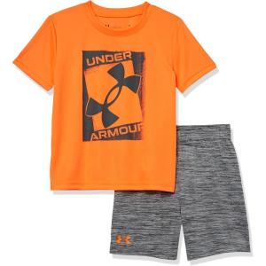 imageUnder Armour boys Ua Stamp Big Logo SetBlaze Orange Su22