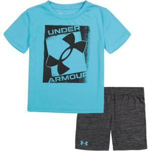 imageUnder Armour boys Ua Stamp Big Logo SetFresco Blue Su22