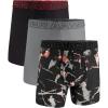 imageUnder Armour Mens 3Pack Performance Tech Mesh Print 6 Boxer BriefsSteel