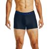 imageUnder Armour Mens MultiPack Performance Tech Trunk Boxer Brief with 3quot Inseam UltraSoftAcademy Blue 408Academy Blue
