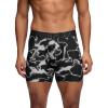 imageUnder Armour Mens Performance Tech Print 6quot Boxer BriefsMod Gray