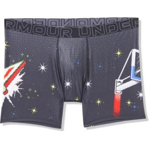 imageUnder Armour Mens MultiPack Performance Tech Mesh Boxerjock Brief 6quot Inseam AllDay ComfortBlackMountain Dewsingle