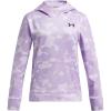 imageUnder Armour Girls Fleece Printed Hoodie535 Salt Purple   Black