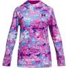 imageUnder Armour Girls Fleece Printed Hoodie573 Mystic Magenta   Black