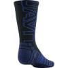 imageUnder Armour Mens Elevated Novelty Crew Socks 3PairsBlackPurple Assorted