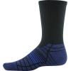 imageUnder Armour Mens Elevated Novelty Crew Socks 3PairsBlackPurple Assorted