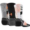 imageUnder Armour Mens Elevated Novelty Crew Socks 3PairsWhiteBlack Assorted
