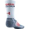 imageUnder Armour Mens Elevated Novelty Crew Socks 3PairsWhiteHalo Gray Assorted
