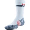 imageUnder Armour Mens Elevated Novelty Crew Socks 3PairsWhiteHalo GrayRed