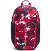 imageUnder Armour Unisex Hustle Sport 60 Backpack 402 Blue AtlantisBlackMetallic Silver One Size Fits Most600 Red  Midnight Navy  Metallic Silver