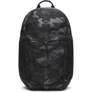 imageUnder Armour Unisex Hustle Sport 60 Backpack 402 Blue AtlantisBlackMetallic Silver One Size Fits Most002 Black  Black  Metallic Black