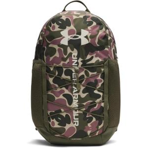 imageUnder Armour Unisex Hustle Sport 60 Backpack 402 Blue AtlantisBlackMetallic Silver One Size Fits Most390 Marine Od Green  Marine Od Green  Summit White