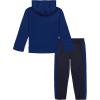 imageUnder Armour boys Long Sleeve Logo Hoodie ampamp Joggers SetBauhaus Blue