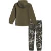 imageUnder Armour boys Long Sleeve Logo Hoodie ampamp Joggers SetMarine Od Green Camo