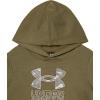imageUnder Armour boys Long Sleeve Logo Hoodie ampamp Joggers SetMarine Od Green Camo