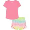 imageUnder Armour girls Outdoor Set Coordinating Top ampamp Bottom Pants Or Shorts Durable Stretch and ComfortableFluo Pink Gradient