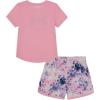 imageUnder Armour girls Outdoor Set Coordinating Top ampamp Bottom Pants Or Shorts Durable Stretch and ComfortablePink Burst Dye