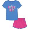 imageUnder Armour girls Outdoor Set Coordinating Top ampamp Bottom Pants Or Shorts Durable Stretch and ComfortableViral Blue  Future Boss