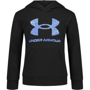 imageUnder Armour Boys Hoodie Fleece Pullover Logo ampamp Printed DesignsBlack Speckle