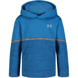 imageUnder Armour Boys Hoodie Fleece Pullover Logo ampamp Printed DesignsCosmic Blue