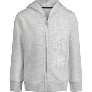 imageUnder Armour Boys Hoodie Fleece Pullover Logo ampamp Printed DesignsEmbossed Mod Gray  Zip Up