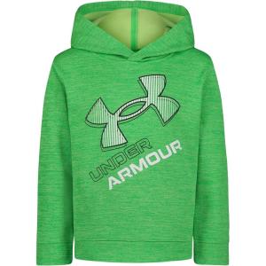 imageUnder Armour Boys Hoodie Fleece Pullover Logo ampamp Printed DesignsGreen Screen Twist