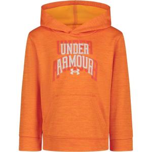 imageUnder Armour Boys Hoodie Fleece Pullover Logo ampamp Printed DesignsTangerine Twist