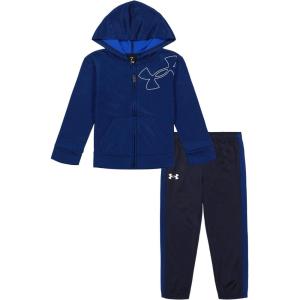 imageUnder Armour boys Long Sleeve Logo Hoodie ampamp Joggers SetBauhaus Blue