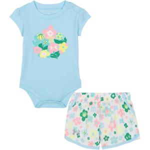 imageUnder Armour girls Outdoor Set Coordinating Top ampamp Bottom Pants Or Shorts Durable Stretch and ComfortableOpen Blue