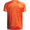 imageUnder Armour Boys Tech Big Logo Printed ShortSleeve TShirt844 Orange Base   Mod Gray