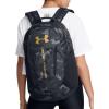 imageUnder Armour Hustle 60 Backpack Mod GrayMetallic Silver One Size001 Black  Black  Metallic Gold