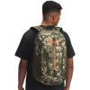imageUnder Armour Hustle 60 Backpack Mod GrayMetallic Silver One Size308 Expedition Green  Expedition Green  Orange Base
