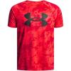 imageUnder Armour Boys Tech Big Logo Printed ShortSleeve TShirt714 Racer Red   Black