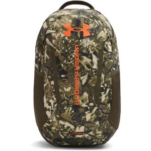 imageUnder Armour Hustle 60 Backpack Mod GrayMetallic Silver One Size308 Expedition Green  Expedition Green  Orange Base