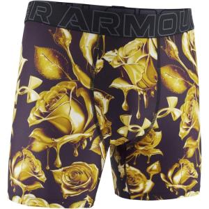 imageUnder Armour Mens MultiPack Performance Tech Mesh Boxerjock Brief 6quot Inseam AllDay ComfortGold