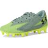 imageUnder Armour Boys Shadow Select 3 Jr Fg Sneaker348 Silica GreenHigh Vis YellowBlack