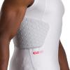 imageUnder Armour Gameday Pro 5Pad Football Shirt Comfortable Compression ampamp Protection for Practice ampamp Game Day Adult MensWhite