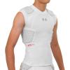 imageUnder Armour Gameday Pro 5Pad Football Shirt Comfortable Compression ampamp Protection for Practice ampamp Game Day Youth BoysWhite
