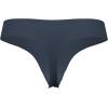 imageUnder Armour Womens 3pack Pure Stretch No Show Thong Underwear Allday Comfort ampamp Ultrasoft Fit044 Downpour Gray  Harbor Blue  Harbor Blue