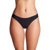 imageUnder Armour Womens 3pack Pure Stretch No Show Thong Underwear Allday Comfort ampamp Ultrasoft FitBlack  Core