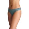 imageUnder Armour Womens 3pack Pure Stretch No Show Thong Underwear Allday Comfort ampamp Ultrasoft FitHalo Grey  Print