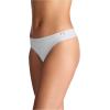 imageUnder Armour Womens 3pack Pure Stretch No Show Thong Underwear Allday Comfort ampamp Ultrasoft FitHalo Grey