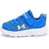 imageUnder Armour Unisex Baby Infant Assert 10 Alternate Closure Running Shoe402 Team RoyalBlackWhite