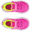 imageUnder Armour Unisex Baby Infant Assert 10 Alternate Closure Running Shoe652 Rebel PinkHigh Vis YellowWhite