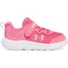 imageUnder Armour Unisex Baby Infant Assert 10 Alternate Closure Running Shoe672 Super PinkWhiteIridescent