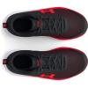 imageUnder Armour Unisexs Grade School Assert 10 Sneaker003 BlackDeep RedRed